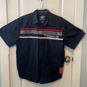 ⭐️Harley-Davidson Button-Up